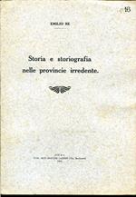 Storia e storiografia nelle provincie irredente