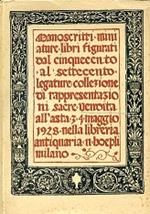 Manoscritti, miniature, incunabuli, libri figurati, legature, collezione di 221 rappresentazioni sacre