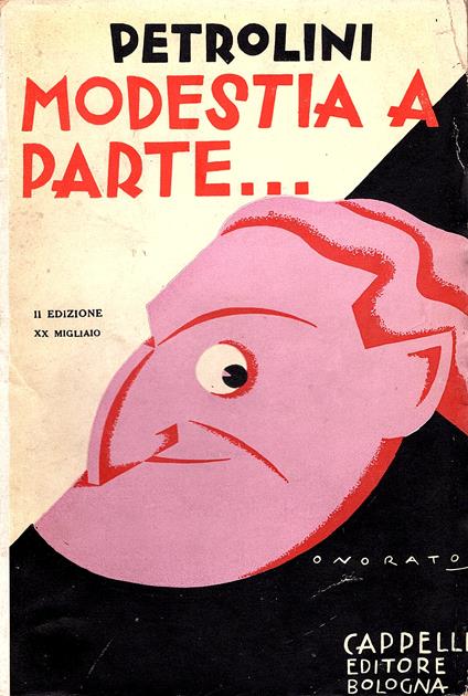 Modestia a parte - Ettore Petrolini - copertina