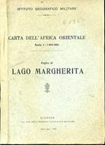 Istituto Geografico Militare. Carta dell'Africa Orientale. Scala 1 : 1 000 000. Foglio di Lago Margherita