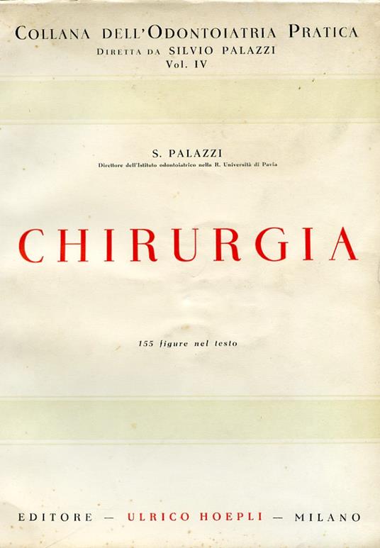 Chirurgia - Simonetta Palazzi - copertina