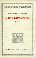 L' intervento (1915). Ricordi e pensieri
