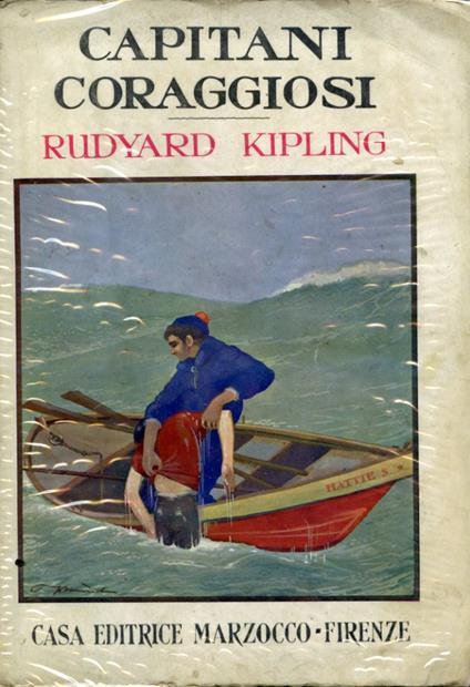 Capitani coraggiosi. Traduzione di Mario Malatesta. Illustrazioni di V. Nicouline - Rudyard Kipling - copertina