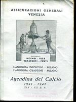 Agendina del Calcio. 1939 1940. XVII XVIII E. F. Ottavo anno di pubblicazione