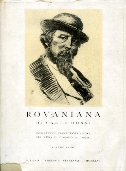 Rovaniana. Introduzione trascrizione ed indice per cura di Giorgio Niccodemi - Carlo Dossi - copertina