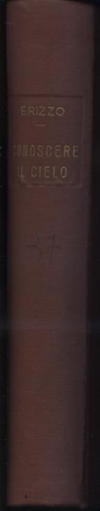 Conoscere il cielo - Pierluigi Erizzo - copertina