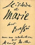 Histoire de Marie. Avec une introduction par Henry Miller