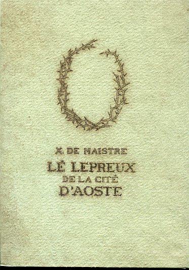 Le Lépreux de la Cité d'Aoste