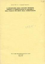 Il metabolismo delle sostanze proteiche durante la germogliazione di cariossidi e semi, studiato per mezzo della cromatografia. Estratto dagli Annali della Sperimentazione Agraria (nuova serie). Roma, 1953