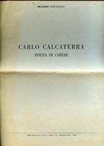 Carlo Calcaterra poeta di Chieri