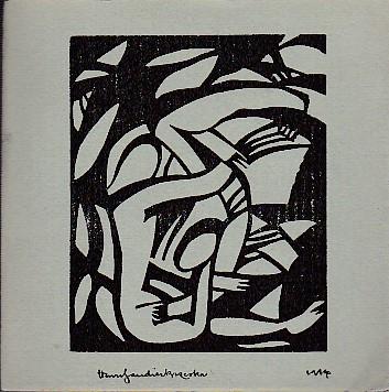 Henri Gaudier Brzeska. con un manifesto vorticista. Galleria Apollinaire Milano