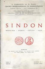 Sindon. Medicina Storia Esegesi Arte. R. Confraternita del SS. Sudario. Centro Internazionale di Sindonologia. Anno II. Quaderno n. 2. Marzo 1960