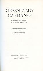 Gerolamo Cardano. Matematico, medico e filosofo naturale. Nuovamente e brevemente ristudiato