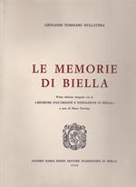Le memorie di Biella. Prima edizione integrale con le \Ricerche sull'origine e fondazione di Biella\