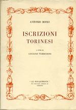 Iscrizioni torinesi. A cura di Luciano Tamburini