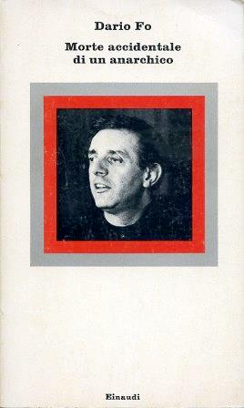 Morte accidentale di un anarchico - Dario Fo - copertina