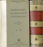Dizionario geografico universale. Quinta edizione coi dati del dopoguerra interamente rifatta e notevolmente accresciuta dal Prof. Arrigo Lorenzi ordinario nella R. Università di Padova membro effettivo del Reale Istituto Veneto di Scienze Lettere Arti
