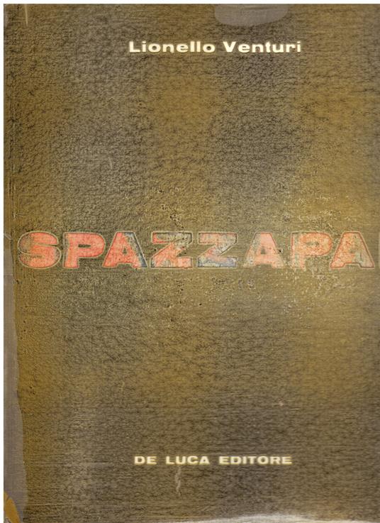 Luigi Spazzapan - Lionello Venturi - copertina