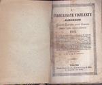 L' Indicafeste Vigilante. Almanacco Geniale Torinese assai curioso per l' anno embolismale 1845 in cui si rinviene l' esatta indicazione di tutte le Feste celebrate in questa Capitale dalle rispettive comunità religiose, collegii, Confraternite, e da