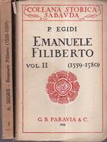 Emanuele Filiberto. I (1528. 1559) II (1559. 1580)