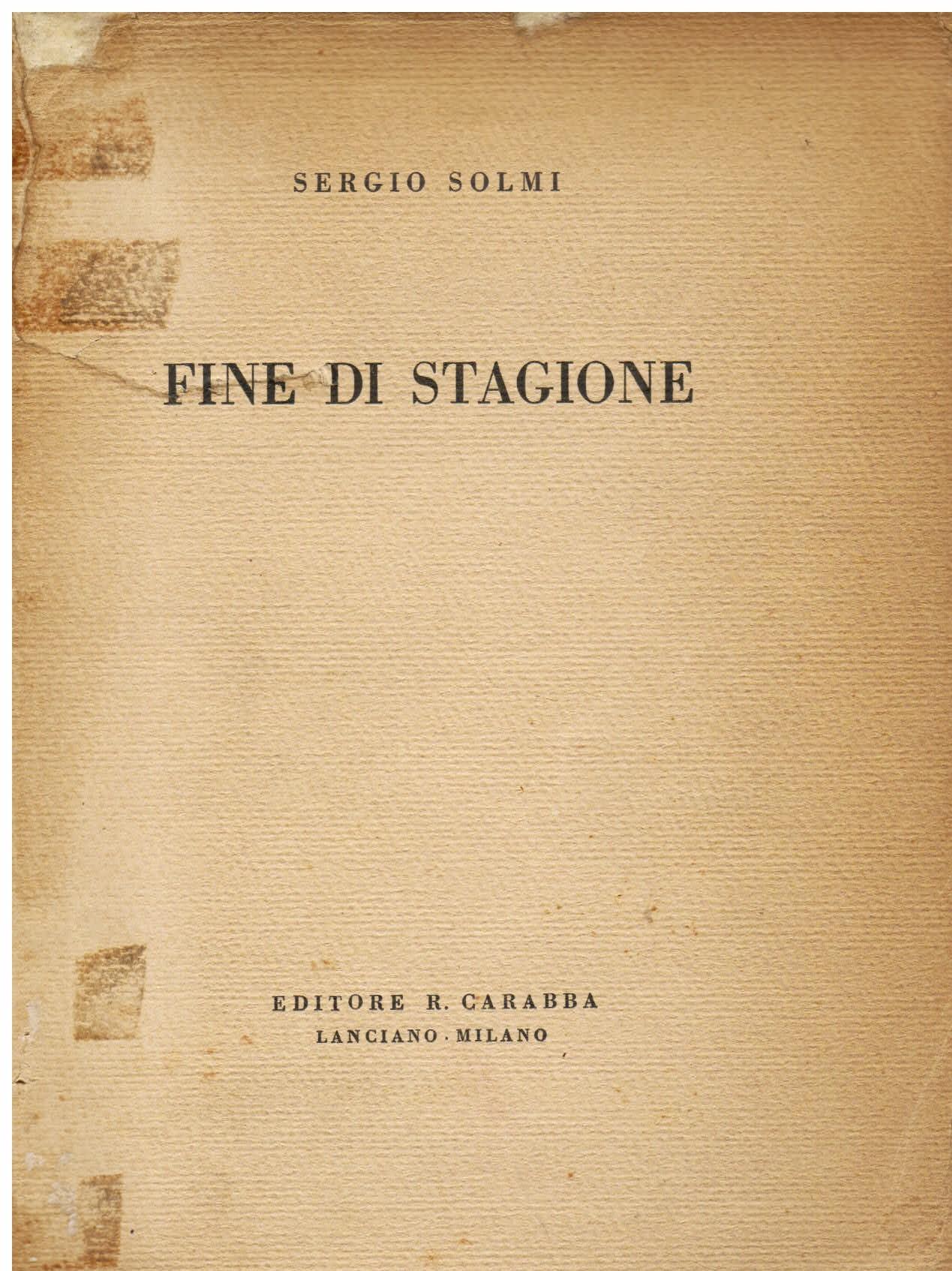 Fine di stagione