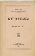 Fatti e leggende di Roma antica
