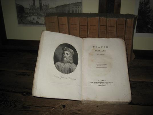 Teatro italiano antico - copertina