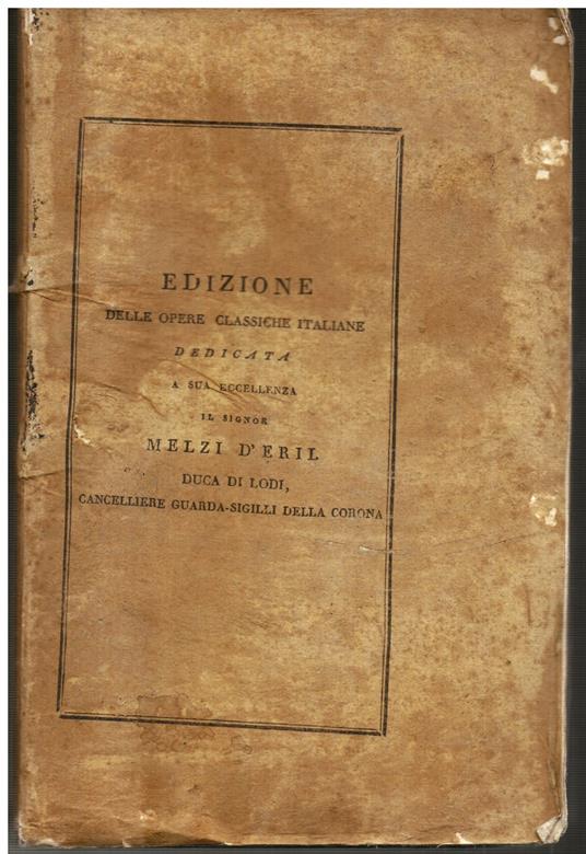 Poesie. Colla vita dell'autore scritta da Pierantonio Serassi - Francesco Maria Molza - copertina