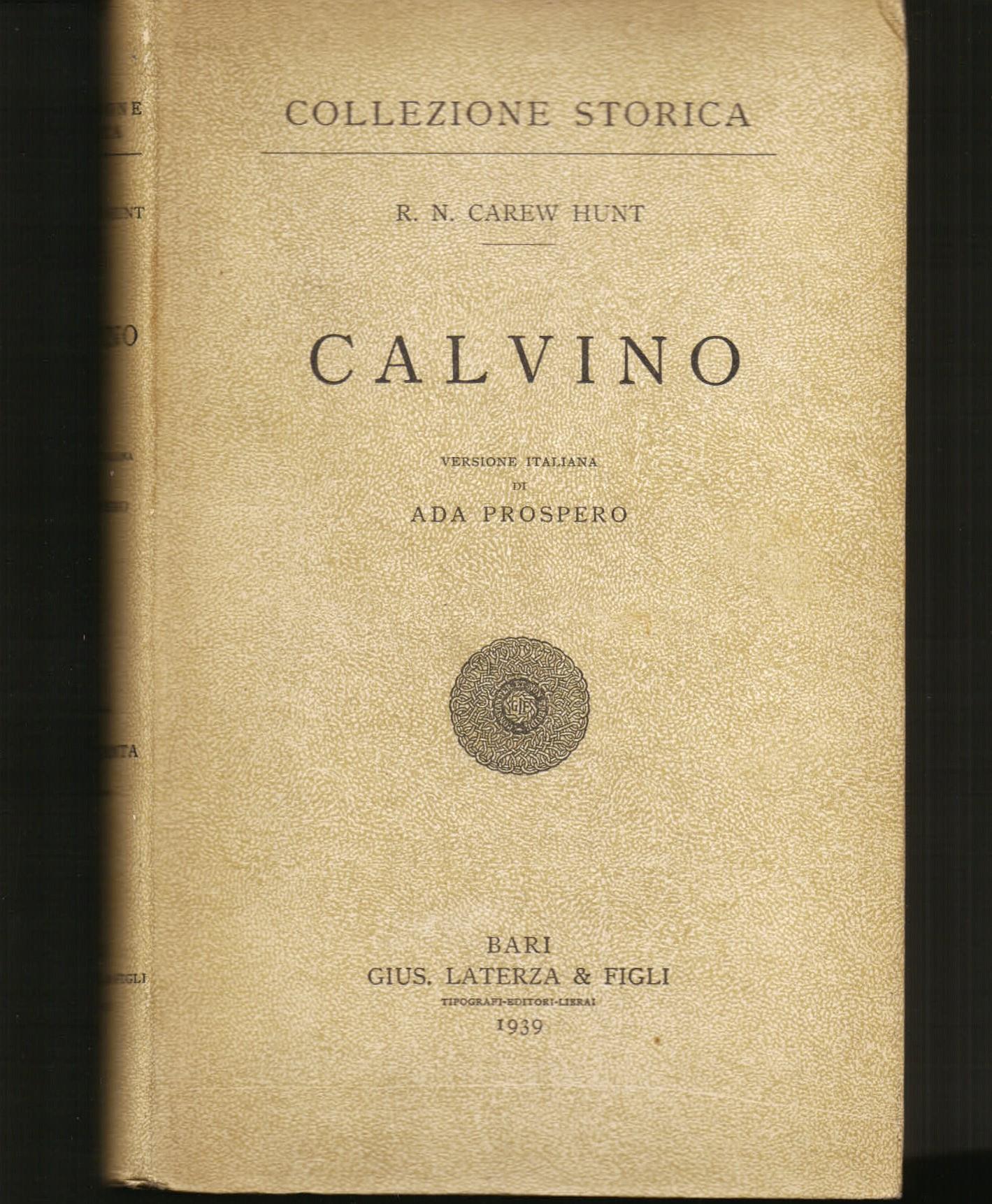 Calvino. Versione italiana di Ada Prospero