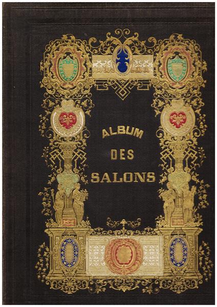 Album de Salons Gravures Allemandes et Anglaises Texte Par H. Blaze, E. Labedolière, Burger, Matthias, Emmich, etc - copertina