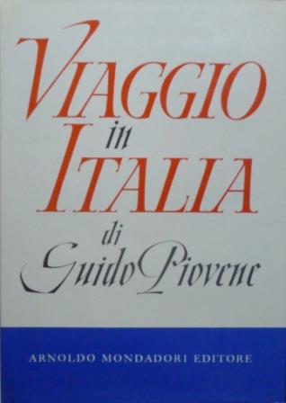 Viaggio in Italia - Guido Piovene - copertina