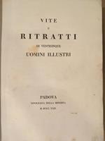 Vite e ritratti di venticinque uomini illustri