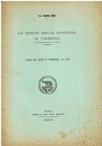 La roccia delle iscrizioni di Cimbergo (estratto dalla Rivista di Antropologia, vol. XXXI)