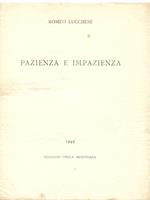 Pazienza e impazienza