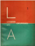 Letteratura arte contemporanea. Gennaio - Febbraio 1950. 1. Rivista diretta da Alessandro Bonsanti redattore Giorgio Zampa