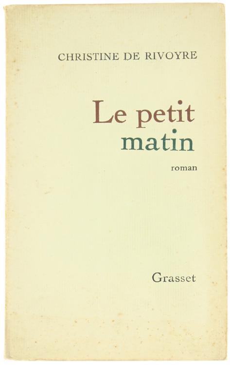 Le Petit Matin - Christine de Rivoyre - copertina