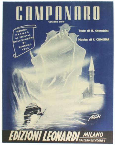 Campanaro. Canzone Slow - B. Cherubini,C. Concina - copertina