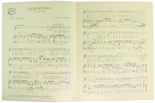 Campanaro. Canzone Slow - B. Cherubini,C. Concina - 2
