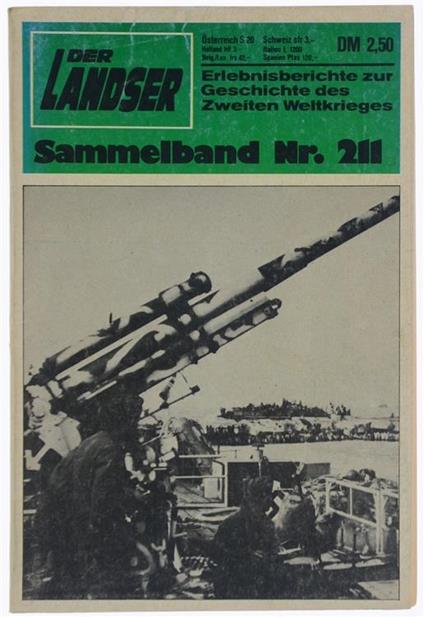 Der Landser. Sammelband Nr. 211: Luftkrieg Áœber Dem Mittelmeer. "Adler" der Tundra - Heinz J. Nowarra,Ralph Brumme - copertina