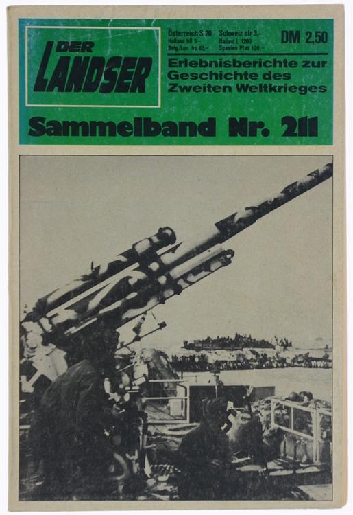 Der Landser. Sammelband Nr. 211: Luftkrieg Áœber Dem Mittelmeer. "Adler" der Tundra - Heinz J. Nowarra,Ralph Brumme - copertina