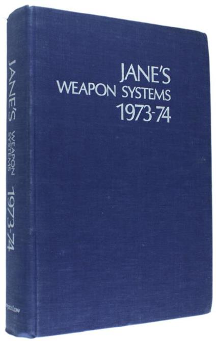 JanéS Weapon Systems. 1973-74 - Ronald Pretty,D.H.R Archer - copertina