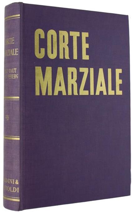 Corte Marziale - Franz Taut,Georg Seberg - copertina