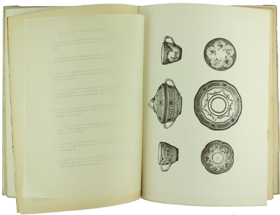 Collections E.Chappey. XVIIIe Siécle. Tome Premier. Catalogue des Objets d'Art et d'Ameublement