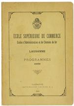 Programmes 1919