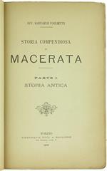 Storia Compendiosa di Macerata. Parte I: Storia Antica
