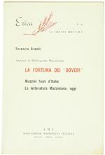 Appunti di Bibliografia Mazziniana: la Fortuna dei 