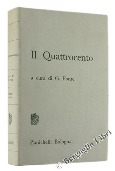 Il Quattrocento - Giovanni Ponte - copertina