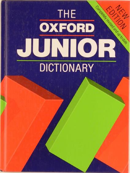 The Oxford Junior Dictionary - Rosemary Sansome - copertina