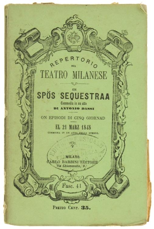 Bergoglio Libri d'Epoca Snc