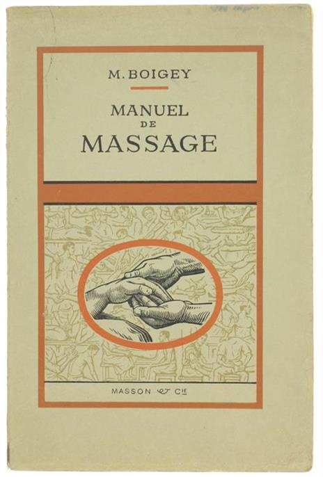 Manuel de Massage - Maurice Boigey - copertina